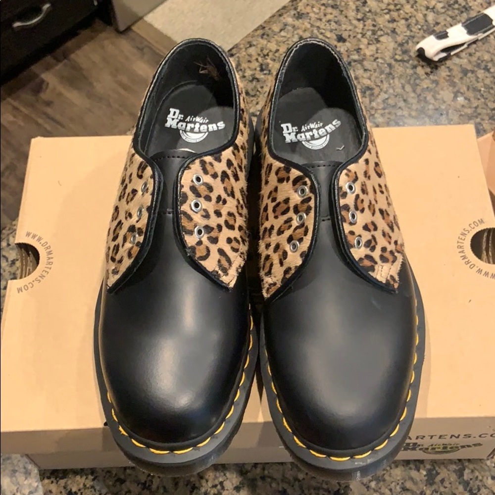 Leopard Doc Martens